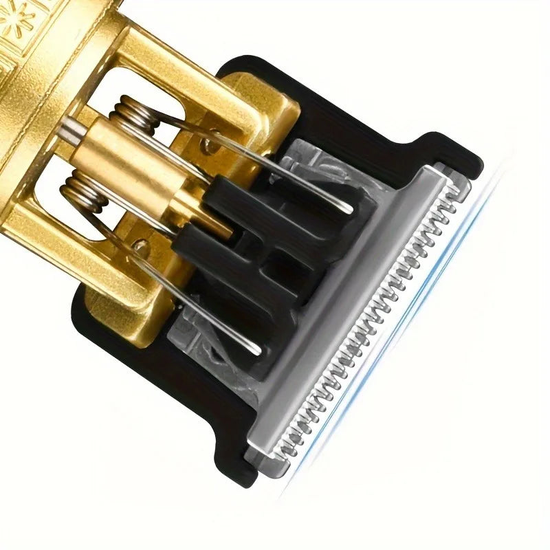 Máquina de cortar cabelo elétrica vintage T9, máquina de cortar cabelo profissional masculina