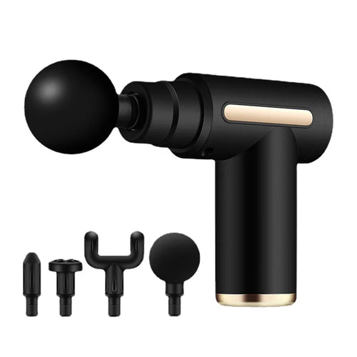 Pistola de fáscia portátil, mini massagem de tecido profundo leve