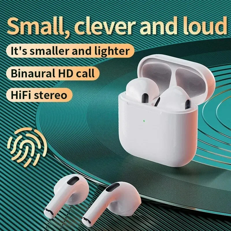 Fones de ouvido sem fio Bluetooth PRO4 para esportes ao ar livre 5.3