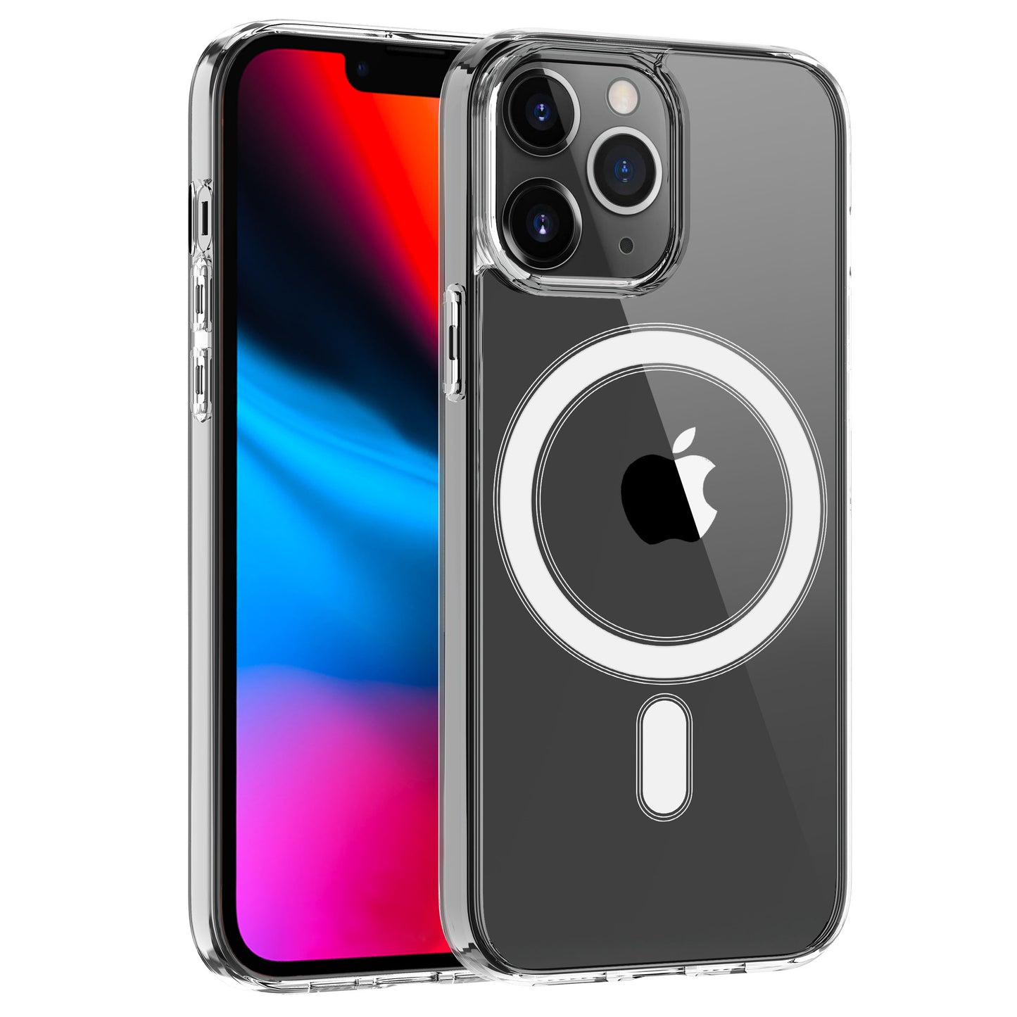 Capa Magsafe Circle Magnética Transparente KIKO para iPhone 13 Pro