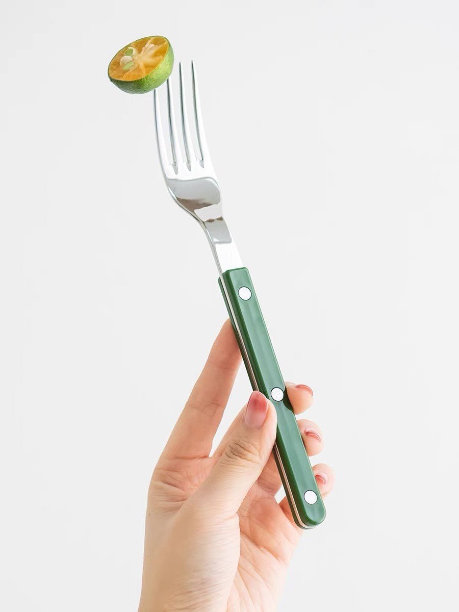 Conjunto de 10 talheres franceses Dopamine - Estilo Bistrot