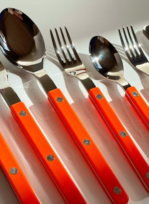 Conjunto de 10 talheres franceses Dopamine - Estilo Bistrot