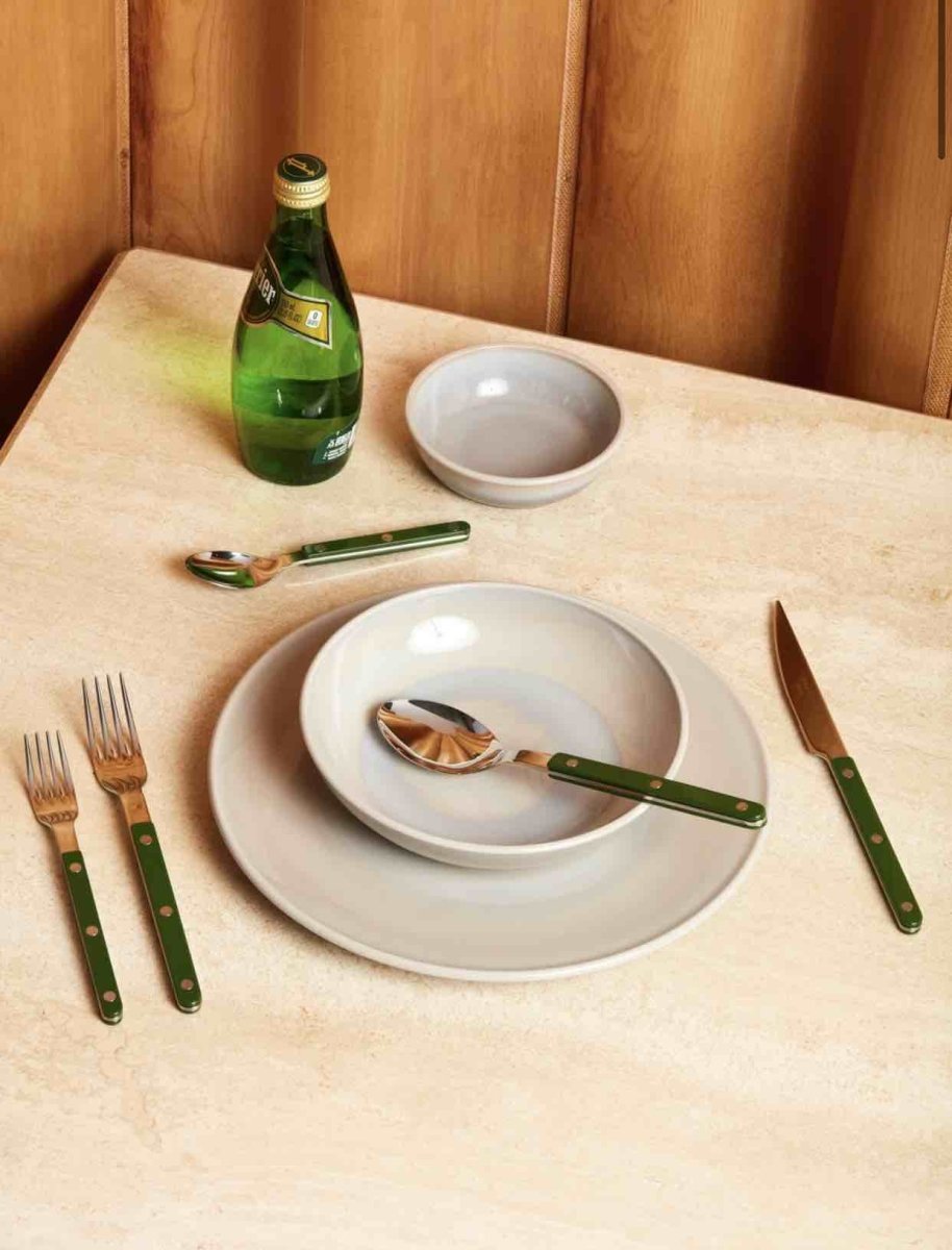 Conjunto de 10 talheres franceses Dopamine - Estilo Bistrot