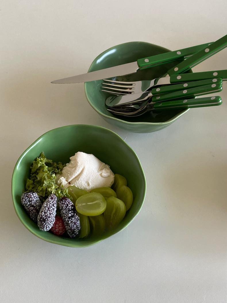 Conjunto de 10 talheres franceses Dopamine - Estilo Bistrot