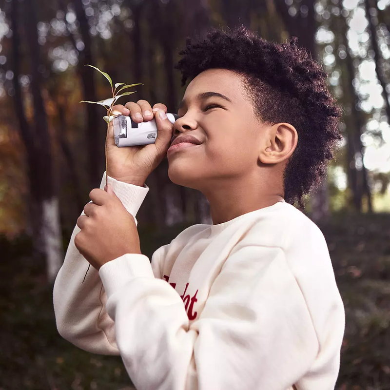 Microscópio portátil de brinquedo infantil