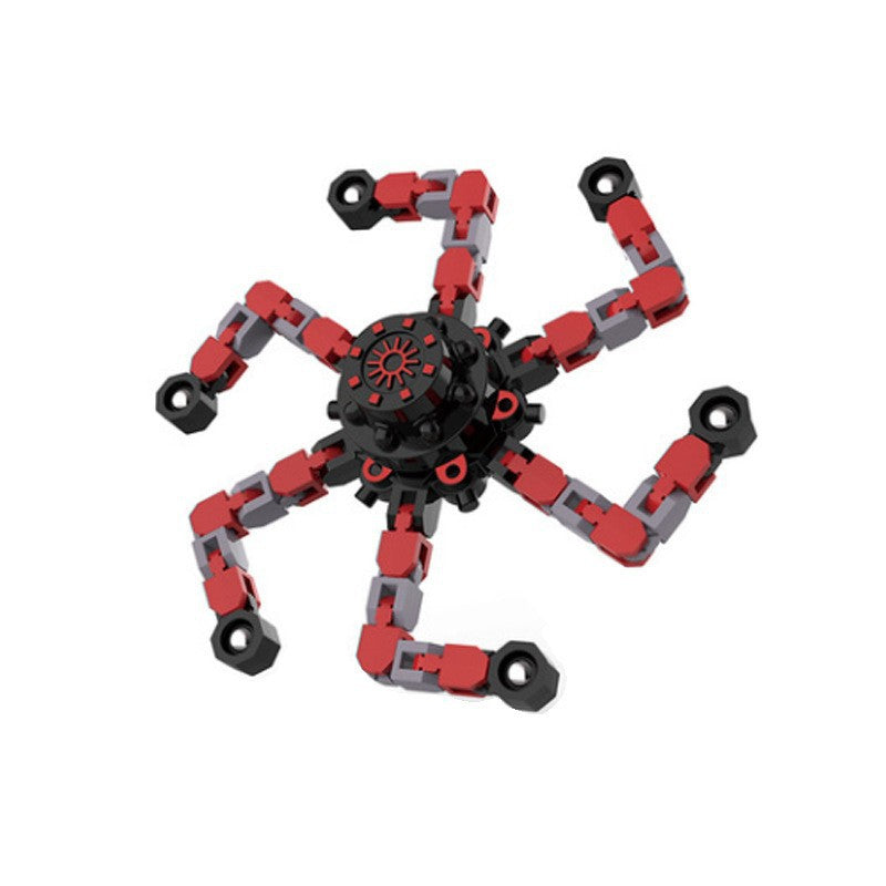 Corrente de brinquedo Fidget Spinner deformada para crianças