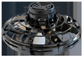 Mini Drone LED Tipo OVNI Helicóptero Voador Spinner Ponta dos Dedos
