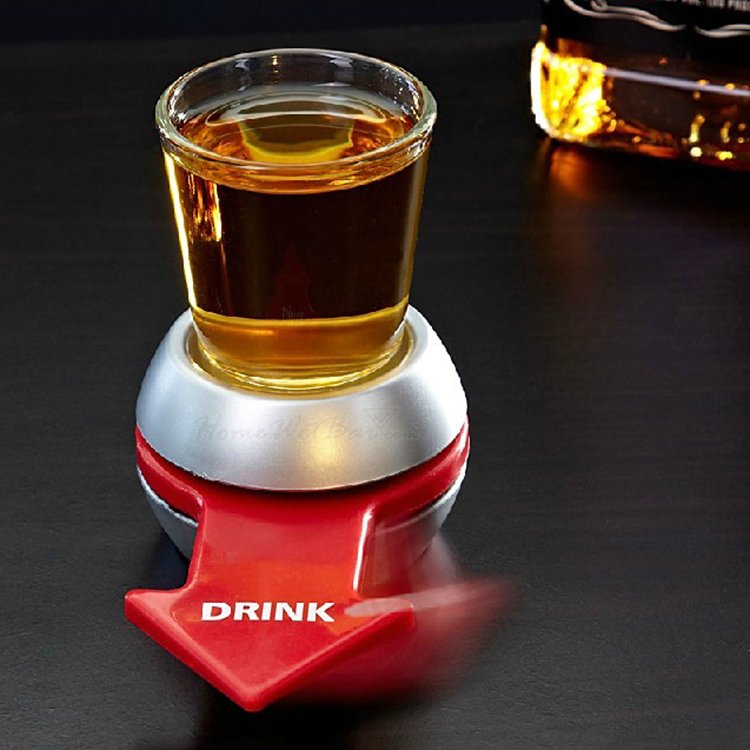 Jogo de bebida inovador Spin The Shot