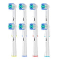 Cabeças de escova de dentes de substituição 4/8/16 peças compatíveis com Oral-B Braun