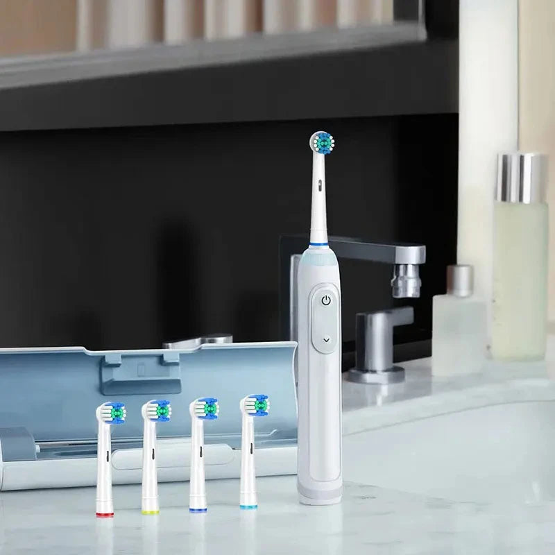 Cabeças de escova de dentes de substituição 4/8/16 peças compatíveis com Oral-B Braun
