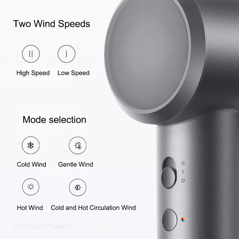 XIAOMI MIJIA High Speed Hair Dryer H501 Negative Ion Hair Care 110000