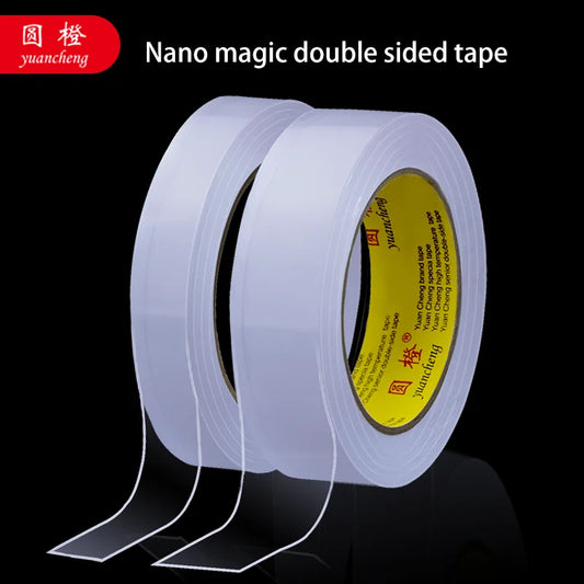 1 rolo de fita nano dupla face multiuso, forte aderência