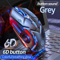 Mouse para jogos Dragon 6 botões 3200 DPI