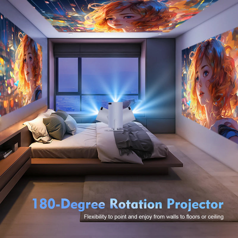 Projetor Magcubic HY300 PRO 4K Android 11 Dual Wifi6 260ANSI