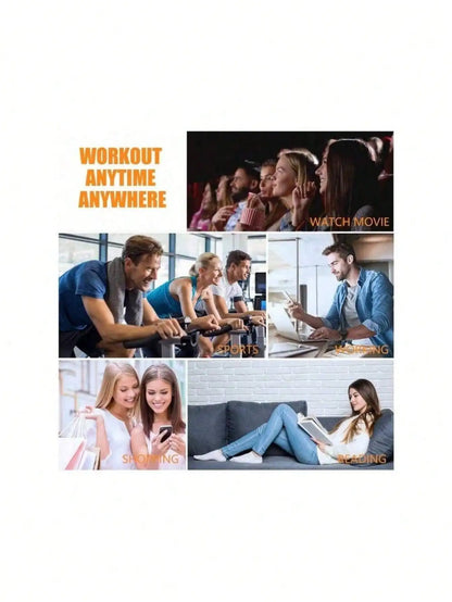 EMS Wireless Abdominal Muscle Stimulator Massager Fitness Abdominal Training, Home Arm/Leg Fitness Exercise Equipment