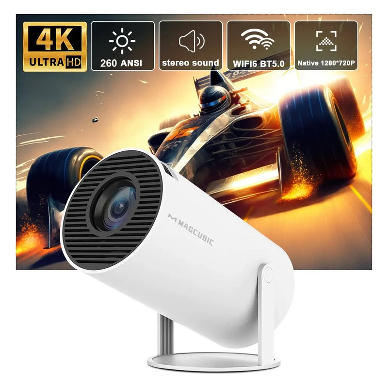Projetor Magcubic HY300 PRO 4K Android 11 Dual Wifi6 260ANSI