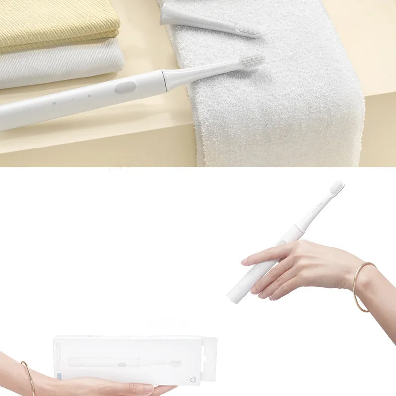 Escova de dentes elétrica sônica Xiaomi Mijia T100 Mi Smart à prova d'água
