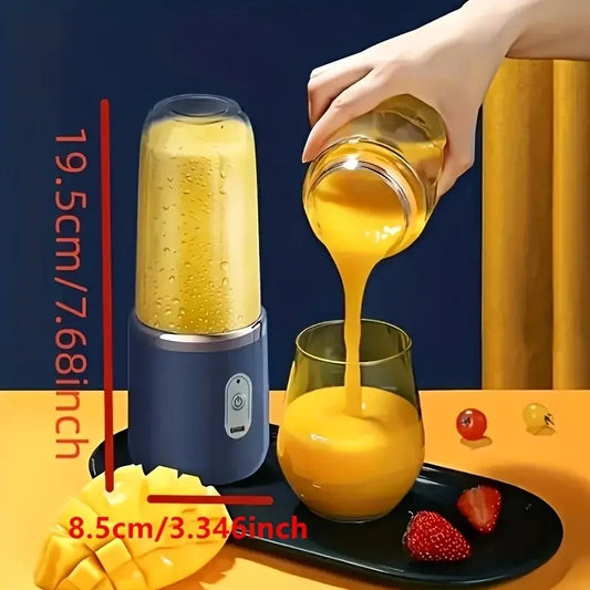 Liquidificador portátil elétrico com 6 lâminas e liquidificador multifuncional para sucos