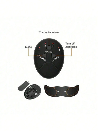 EMS Wireless Abdominal Muscle Stimulator Massager Fitness Abdominal Training, Home Arm/Leg Fitness Exercise Equipment