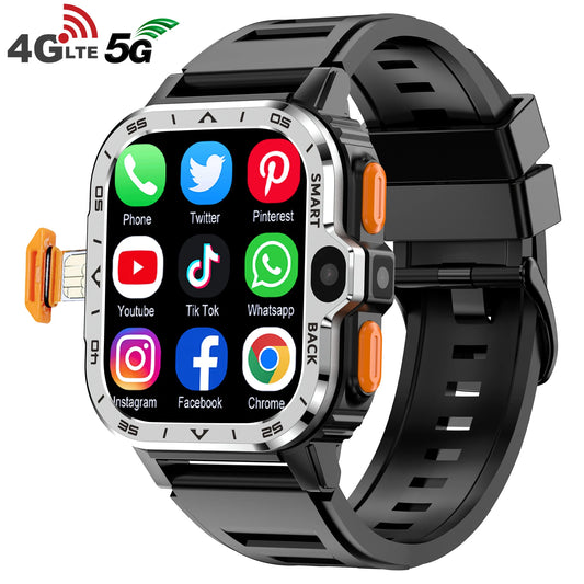 Relógio inteligente Android Valdus PGD masculino GPS 16G/64G ROM armazenamento HD duplo