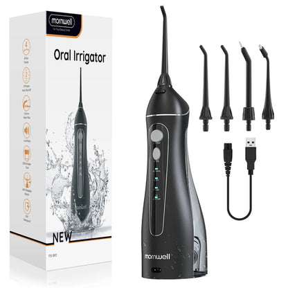Fio dental portátil sem fio F18 irrigador oral com 3 modos de limpeza