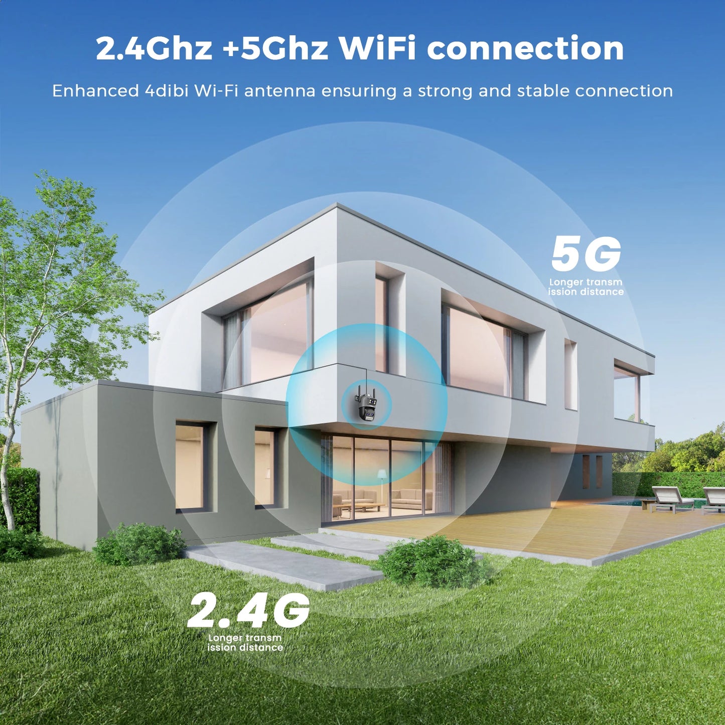 BESDER 15MP Câmera Wifi PTZ Tela Dupla Externa 10X Zoom Digital DetecçãCâo Humana 10MP mera IP de Segurança Vigilância O-Kam Pro