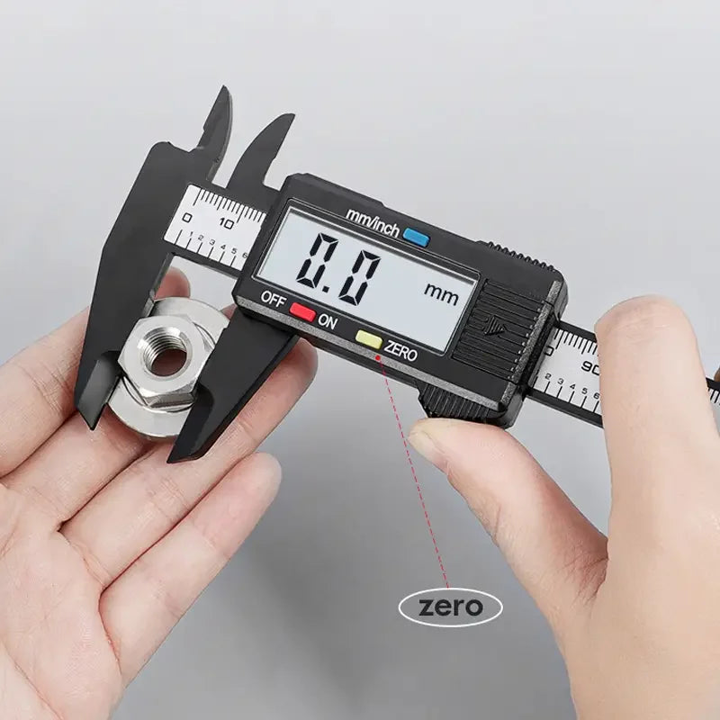 Paquímetro digital de 150 mm, paquímetro eletrônico de 6 polegadas, ferramenta de medição