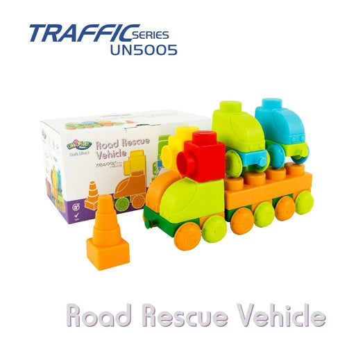 Blocos de Construção Uniplay Soft - Série Traffic