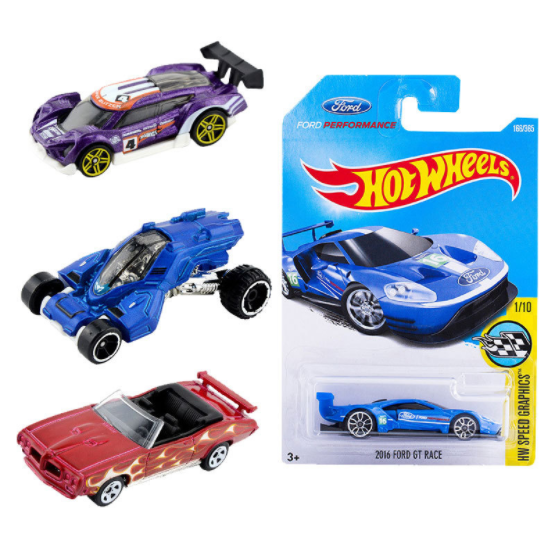 1:64 Mini Carros de Corrida Hot Wheels para brinquedos infantis