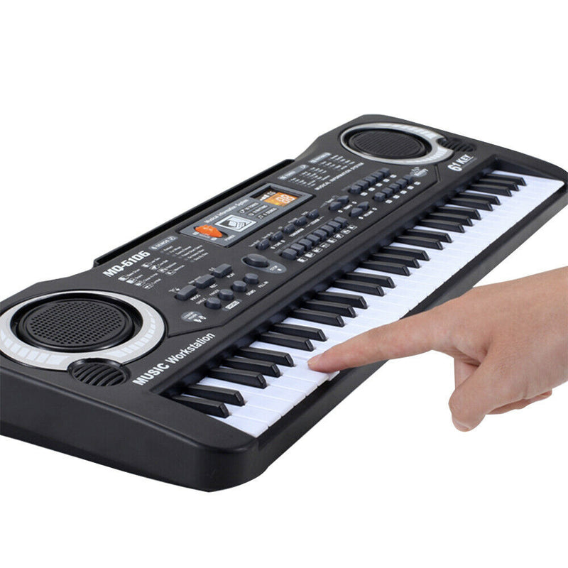 Teclado eletrônico musical piano portátil para crianças