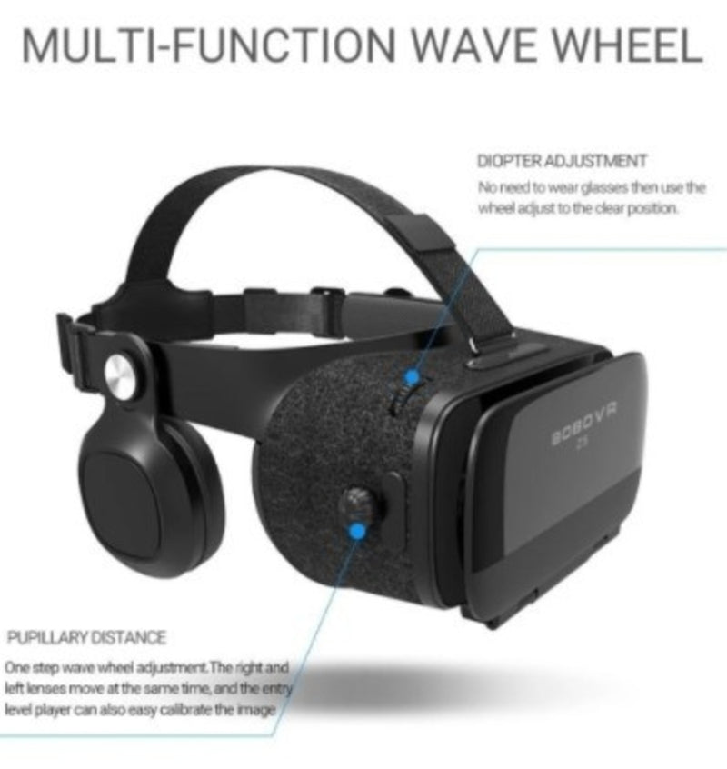 Fone de ouvido estéreo 3D Dragon VR Gaming com controle de jogo Bluetooth