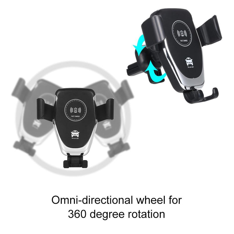 Carregador sem fio universal com suporte para carro Ninja Dragon QI X