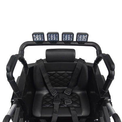 Carro de passeio infantil 12V SUV MP3 RC com controle remoto e luzes LED