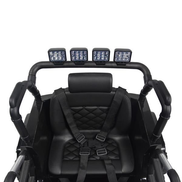 Carro de passeio infantil 12V SUV MP3 RC com controle remoto e luzes LED