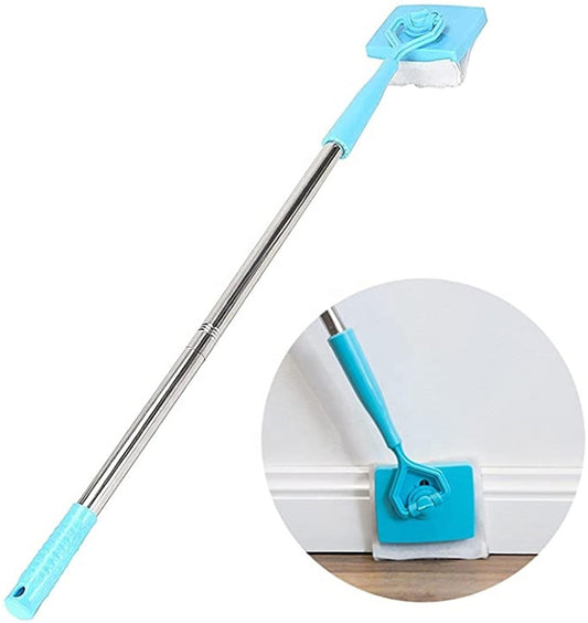 Baseboard Buddy Escova de limpeza universal retrátil para uso doméstico