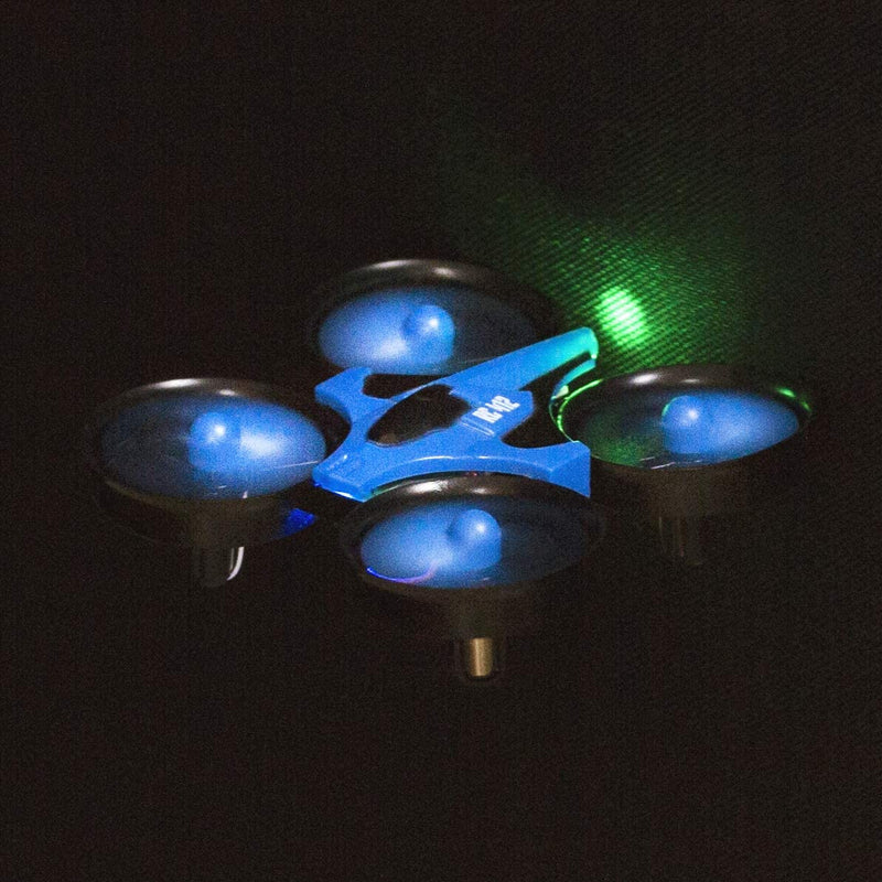 Mini Quadricóptero com controle remoto, fácil de pilotar; LED; Iniciante ou avançado
