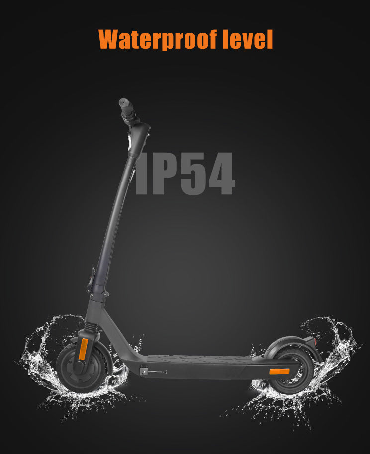 Scooter de estoque da UE, alcance máximo de 30 km, pneus de 8,5 polegadas, design de segurança Escooter