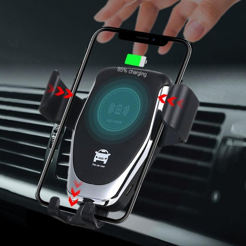 Carregador sem fio universal com suporte para carro Ninja Dragon QI X