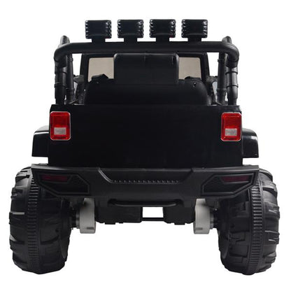 Carro de passeio infantil 12V SUV MP3 RC com controle remoto e luzes LED
