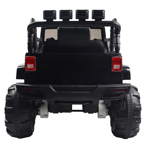 Carro de passeio infantil 12V SUV MP3 RC com controle remoto e luzes LED