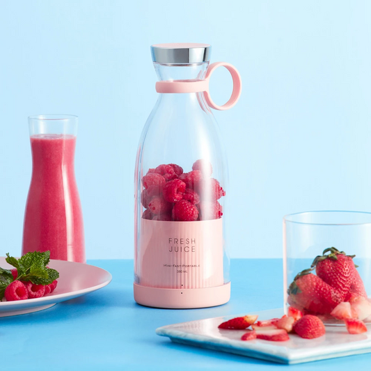 Liquidificador portátil para viagem, espremedor de frutas, liquidificador, milkshake, suco
