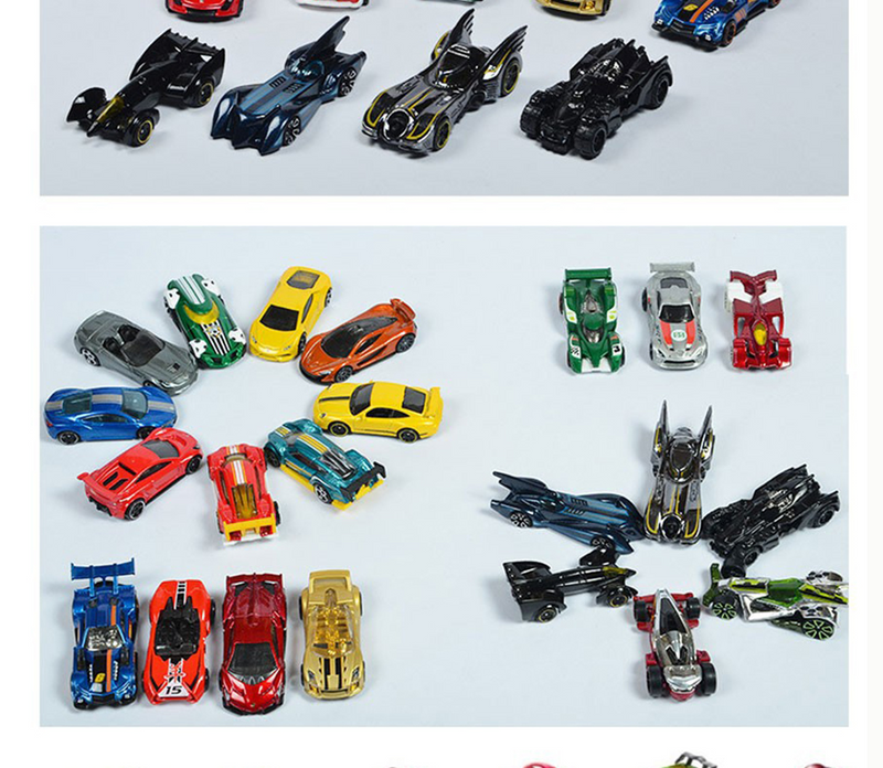 1:64 Mini Carros de Corrida Hot Wheels para brinquedos infantis