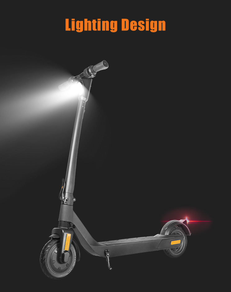 Scooter de estoque da UE, alcance máximo de 30 km, pneus de 8,5 polegadas, design de segurança Escooter