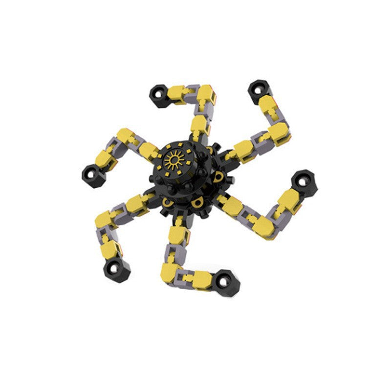 Corrente de brinquedo Fidget Spinner deformada para crianças