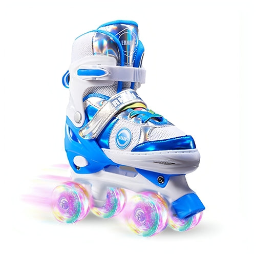 Patins infantis PU Full de 4 rodas