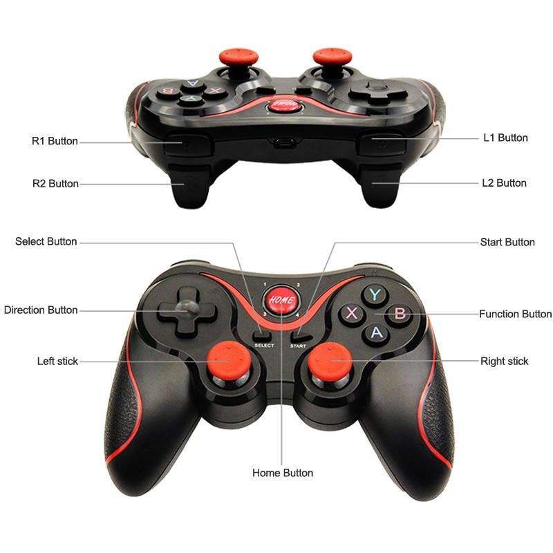 Controle de jogo móvel sem fio Bluetooth Dragon TX3 para Android